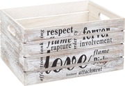 Puinen Laatikko Love 35X25x18 Cm (6415160024942)