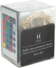 House Rgb Ulkovalosarja Rudolf 120 Led, 3 X Aa (6415160125298)