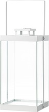 House Lyhty Bianco 18X38cm Valkoinen+Lasi (6415160303979)