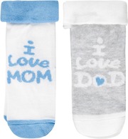 House Vauvojen Nilkkasukat Mom And Dad 2-Pack (6415160325599)