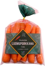 Porkkanapussi Luomu 1 Kg Suomi
