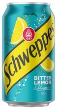 Schweppes Bitter Lemon Virvoitusjuoma Tölkki 0,33 L (6415600502924)