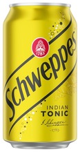 Schweppes Indian Tonic Virvoitusjuoma Tölkki 0,33 L (6415600502948)