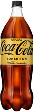 Coca-Cola Zero Sugar Sitruuna Virvoitusjuoma Muovipullo 1,5 L (6415600548526)