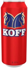 Koff Lager Olut 4,6 % Tölkki 0,5 L (6415600549332)