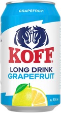 Koff Long Drink Greippi 5,5 % Tölkki 0,33 L (6415600549813)