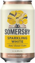 Somersby Sparkling White  Siideri 4,5 % Tölkki 0,33 L