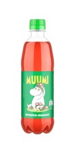 Muumi Raparperi-Mansikka Virvoitusjuoma Muovipullo 0,5 L (6415600558280)