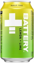 Battery No Calorie Sitruuna-Lime Energiajuoma Tölkki 0,33 L (6415600560634)