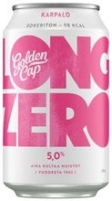 Golden Cap Long Zero Karpalo Long Drink 5 % Tölkki 0,33 L
