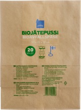 Rainbow Biojätepussi Paperinen 20Kpl (6415711002023)