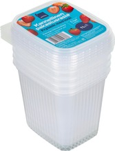 Rainbow 5X1000ml Kirkas Pakastusrasia + Kansi (6415711056866)