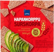 Rainbow 300G Hapankorppu (6415711410132)