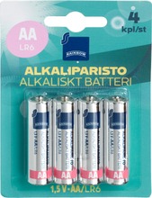 Rainbow Alkaliparisto Aa/Lr6 1,5V 4Kpl (6415711693115)