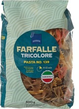 Rainbow 500G Farfalle Tricolore Kolmivärinen Kuviopasta (6415712000554)