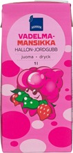 Rainbow 1L Vadelma-Mansikkajuoma (6415712504267)