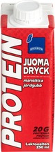 Rainbow Laktoositon Mansikka Proteiinijuoma 250Ml (6415712506926)