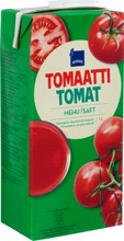 Tomaattimehu Valmistettu Täysmehutiivisteestä. (6415712508005)