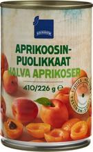 Aprikoosinpuolikkaat Mehussa (6415712601089)