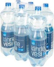6 X Kotimaista Hiilihapollinen Lähdevesi 1,5L (6415712610685)