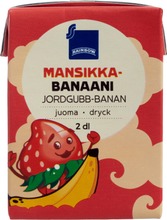 Rainbow 2Dl Mansikka-Banaanijuoma (6415712611118)