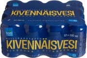 12 X Kotimaista Hiilihapotettu Kivennäisvesi Sitruuna 0,33L (6415712614188)