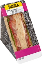 Makula 215G Pekoni-Tomaatti-Salaattitäyteleipä (6415712715854)