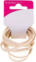Raffini Hiuslenkki Beige Litteä10kpl (6415715103207)