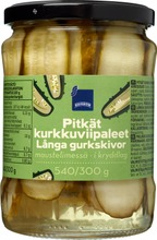 Pitkät Kurkkuviipaleet Mausteliemessä. (6415715157743)