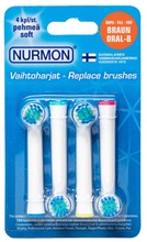 Nurmon Vaihtoharjat Soft 4 Kpl (6415802585039)