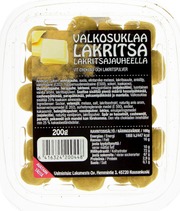 Lakumesta 200G Valkosuklaalakritsa Lakritsajauheella (6416324200448)