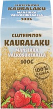 Lakumesta Oy Gluteeniton Kauralaku Mansikkavalkosuklaalla 100G (6416324888110)