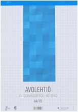 Paperipiste Avolehtiö A4/70 Nidottu (6416344001407)
