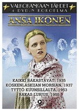 Valkokankaan Tähdet: Ansa Ikonen 4Dvd (6416415967274)