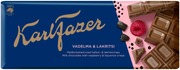 Karl Fazer Vadelma & Lakritsi Maitosuklaalevy 200G (6416453015289)