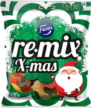 Fazer Remix X-Mas Karkkipussi 500G (6416453038394)