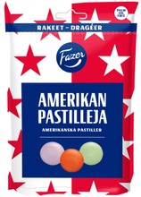 Fazer Amerikan Pastilleja Maitosuklaarakeita 175G (6416453039919)