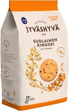 Fazer Jyväshyvä Suolainen Kinuski Keksi 320G (6416453072909)