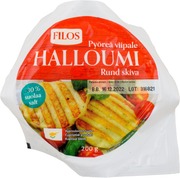 Filos 200g pyöreä viipaloitu kyproslainen halloumi-juusto (6416710300738)