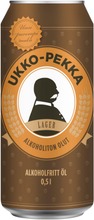 Ukko-Pekka Alkoholiton Olut 0,5L. Alkoholipitoisuus <0,5 Til.-%. (6416884195185)
