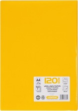 Luontevat A4 50 Kpl Värillinen Tulostuspaperi 120 Gsm Keltainen