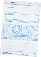 Copy Myyntikuitti Itsejäljentävä Numeroitu A6 (6417027112182)