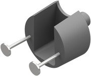 Lm Hyllynkannatin 12 Kpl Harmaa 35 (6417141035190)