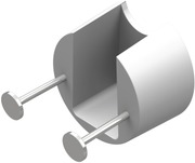 Lm Hyllynkannatin 12 Kpl Valkoinen 36 (6417141036104)