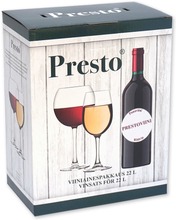 Presto Karpalo Viiniainespakkaus 22 Litralle Karpaloviiniä (6417165028208)