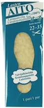 Aito 100 % Lasten Lampaanvillapohjallinen Leikattava (6417329610065)