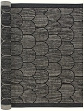 Lapuan Kankurit Paanu Laudeliina Musta Pellava-Puuvilla 48X150cm (6417695703927)