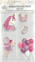Primeco Askartelukuviot Liila/Pinkki 6Kpl/Kuvio (6417715015764)