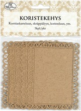 Primeco Koristekehys Suorakulmio Natur 5Kpl/Pkt (6417715029037)