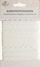 Primeco Koristepitsinauha 2,4Cmx7m Valkoinen (6417715035984)